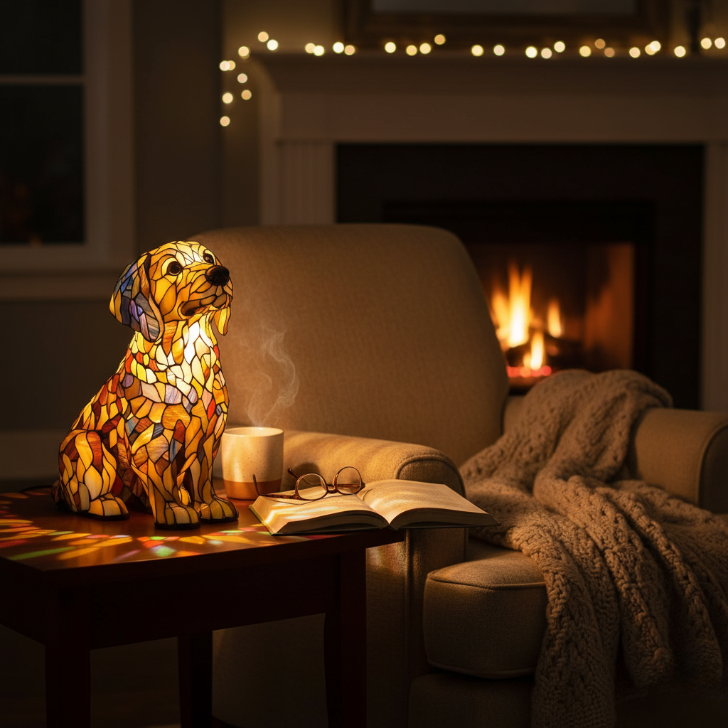 Buddy el Radiante Golden Retriever Espiritual