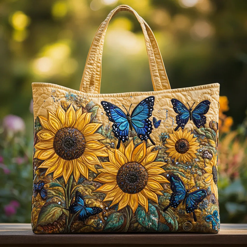 Bolsa Artesanal con Girasoles