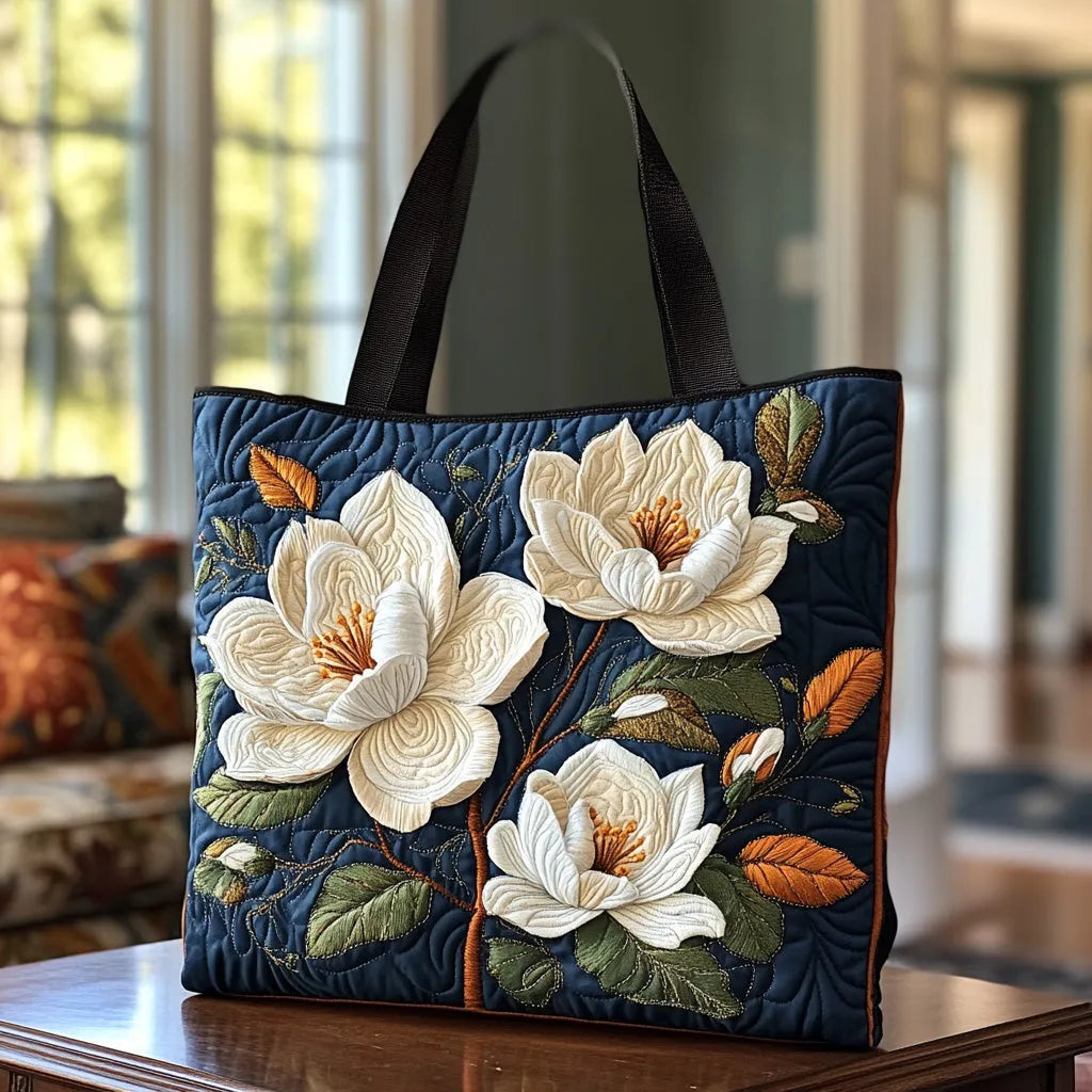 Bolsa Artesanal con Magnolia