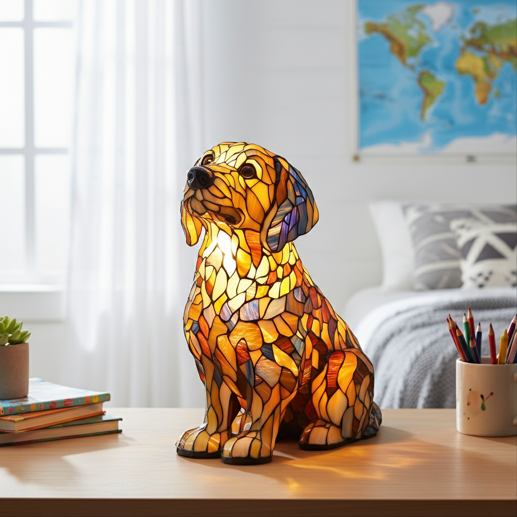 Buddy el Radiante Golden Retriever Espiritual