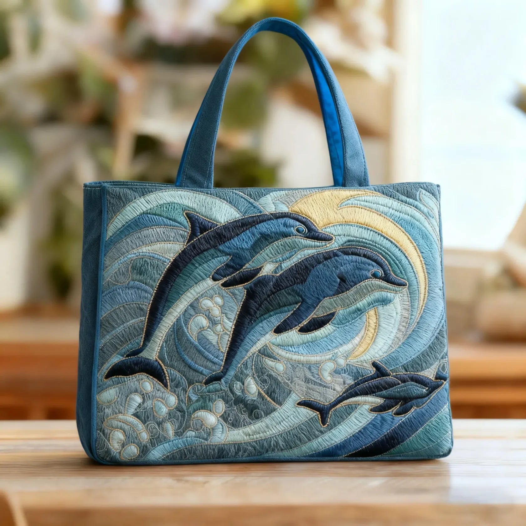 Bolsa Artesanal con Delfín