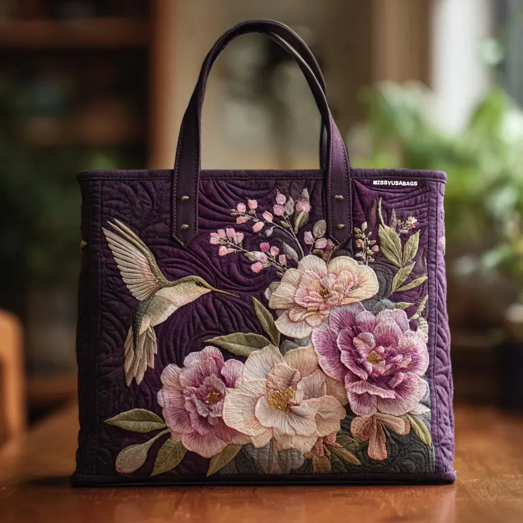 Bolsa Artesanal con Flores