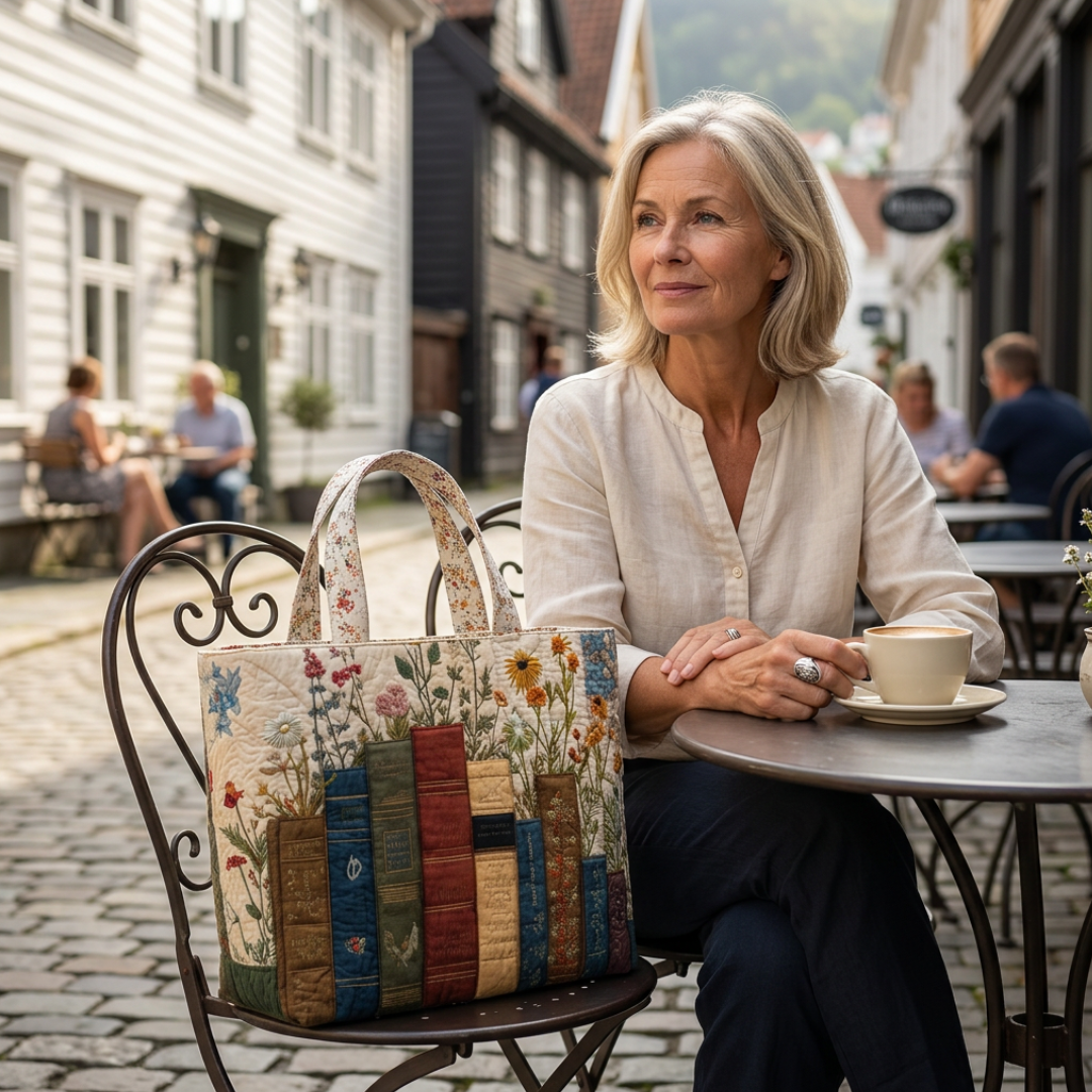 Bolsa Artesanal con Flores