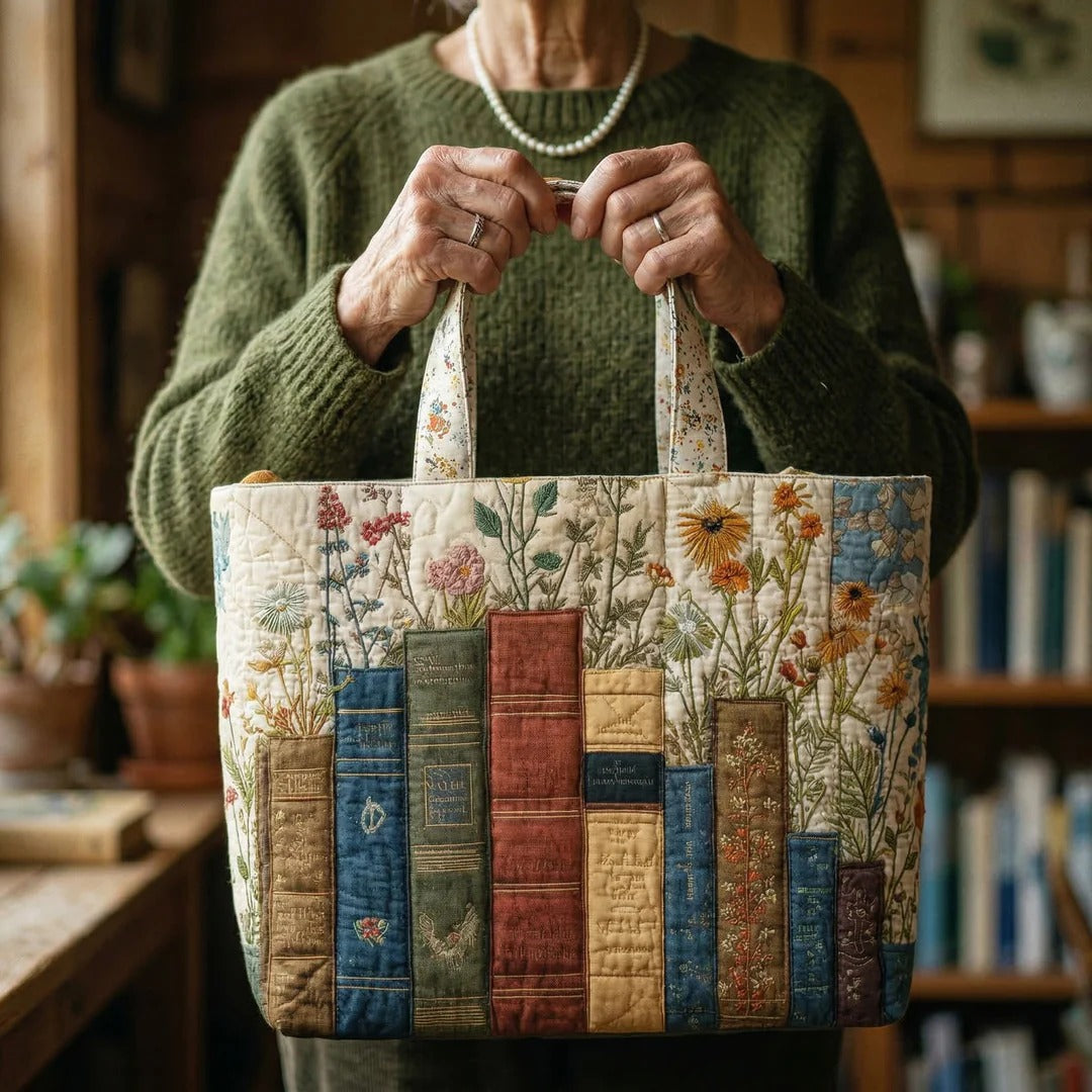 Bolsa Artesanal con Flores