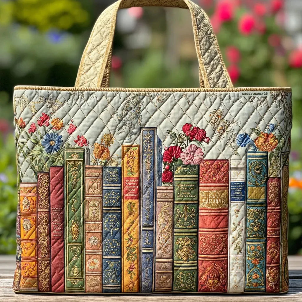 Bolsa Artesanal con Biblioteca